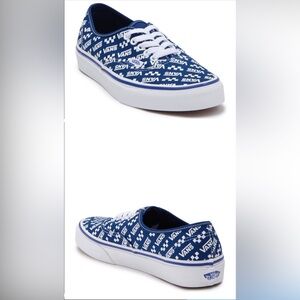 Vans Authentic 'Logo Repeat - True Blue'